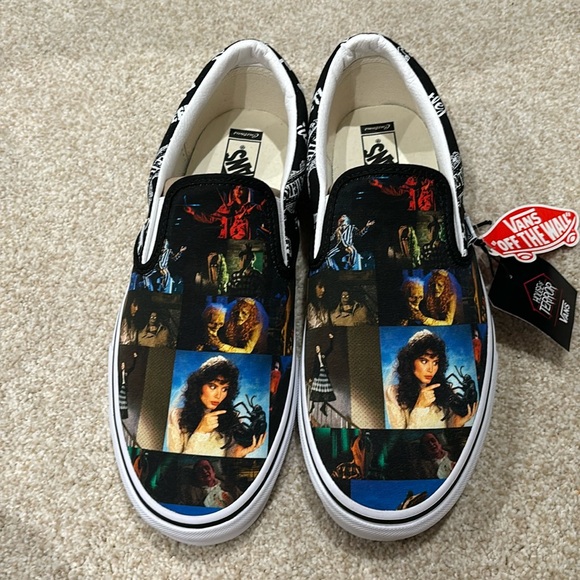 Vans Other - Vans Custom BeetleJuice Slip Ons - Size 11 Brand New with Tags